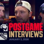 “There was a lot of energy in the building." | Winter Classic Postgame Reaction | 1.2.25