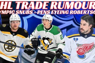 NHL Trade Rumours - Bruins, Red Wings, Blues, Pens, USA & Canada Olympic Snubs, USA QF Loss at WJC
