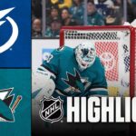Lightning vs. Sharks | NHL Highlights | January 03, 2026