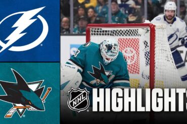 Lightning vs. Sharks | NHL Highlights | January 03, 2026
