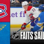 Canadiens vs Blues | Faits saillants