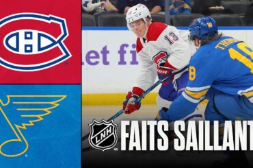 Canadiens vs Blues | Faits saillants