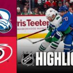 Avalanche vs. Hurricanes | NHL Highlights | January 03, 2026