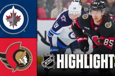 Jets vs. Senators | NHL Highlights | January 03, 2026