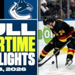 Boston Bruins at Vancouver Canucks | FULL Overtime Highlights - January 3, 2026
