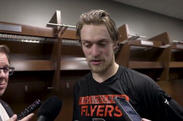1/3 PHI vs. EDM Postgame: Travis Sanheim