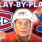 CANADIENS vs BLUES LIVE! 🚨| Suzuki Olympic Celebration! | Play-by-Play & Reaction