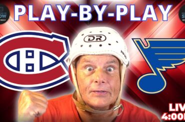 CANADIENS vs BLUES LIVE! 🚨| Suzuki Olympic Celebration! | Play-by-Play & Reaction
