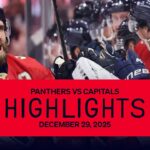 Panthers vs Capitals Highlights | CLUTCH CATS TAKE OVER IN 3RD! | 12.29.25