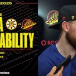 Filip Hronek & Adam Foote Post-Game Media | Canucks vs. Bruins (Jan 3, 2026)