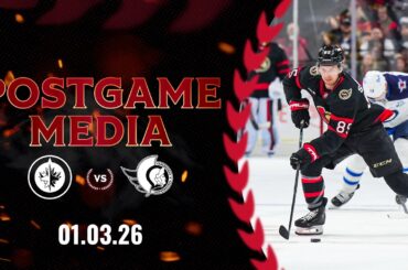 LIVE: POSTGAME MEDIA OTT 4 WPG 2