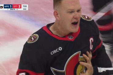 Brady Tkachuk Not Happy With Logan Stanley