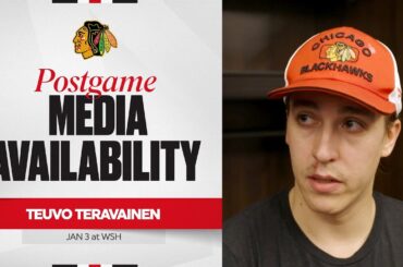 "It was a good battle." | Teuvo Teravainen Postgame 1.3.26