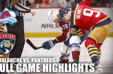 Colorado Avalanche vs. Florida Panthers | Full Game Highlights | ESPN NHL