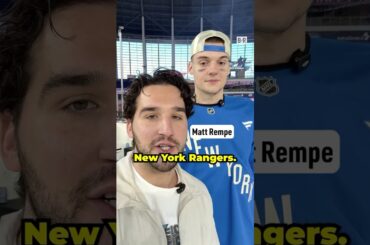 Rempe drops a “how ya doin” every time he sees people in NY 😂🍎 (w/ Jonny Lazarus)