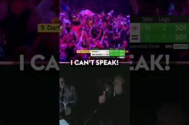 Spine-tingling commentary on the GREATEST leg of darts EVER! 😍