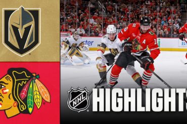 Golden Knights vs. Blackhawks | NHL Highlights | January 04, 2026