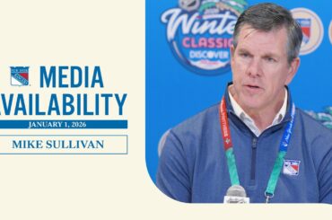 NYR Winter Classic Practice: Mike Sullivan Media Availability | Jan. 1, 2026
