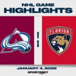 NHL Highlights | Avalanche vs. Panthers - January 4, 2026