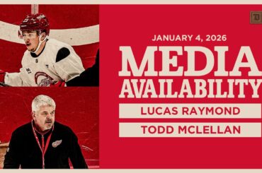 Lucas Raymond, Todd McLellan Practice Media | Jan. 4, 2026