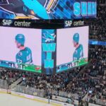 Fan View of San Jose Sharks Shootout Win! Celebrini Goal, Askarov Save, and Eklund Game Winner!