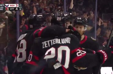 Fabian Zetterlund gives the Senators the lead late in the third! 🔴⚫