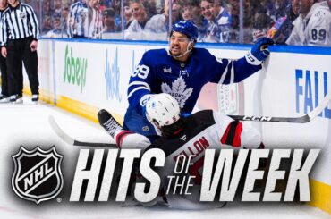 Reverse Hits & Heavy Contact: NHL Week 12’s Biggest Hits