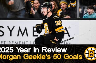 2025 Year In Review: Morgan Geekie's Goals