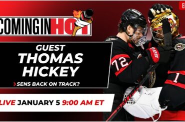 Guest Thomas Hickey - Coming in Hot LIVE - January 5th