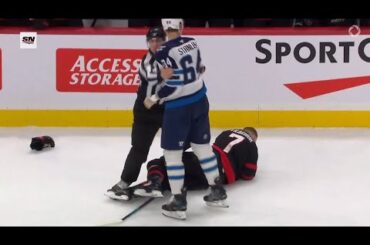 Logan Stanley being the aggressor on Brady Tkachuk - Tough Call Recommendation