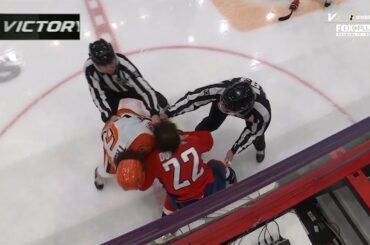 Jacob Trouba Drops 🥊 Gloves 🥊 With Brandon Duhaime