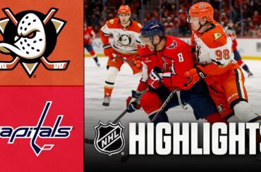 Ducks vs. Capitals | NHL Highlights | January 05, 2026