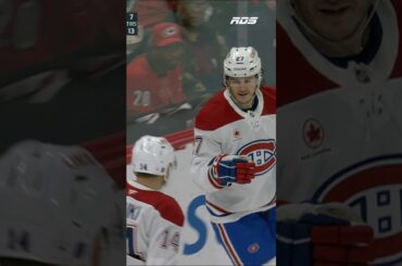 Le bon match de Samuel Blais se poursuit en Caroline! #GoHabsGo c. #Canes sur RDS 📺