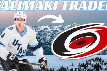 Breaking News: NHL Trade - Utah Mammoth Trade Juuso Valimaki to Carolina Hurricanes