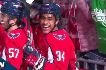 Capitals' Justin Sourdif Tallies Three Goals For First Career Hat Trick
