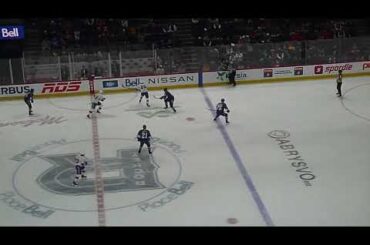 Alex Belzile of the Laval Rocket scores vs. the Syracuse Crunch 12/28/25