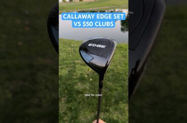 Callaway Edge Set from Costco vs $50 used Clubs 😳 #golf