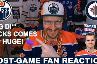 BIG DI** PICKS LEGACY GAME! Post-Game Fan Reaction: Oilers vs Jets