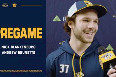 Nick Blankenburg & Andrew Brunette Pregame: Dec. 29, 2025