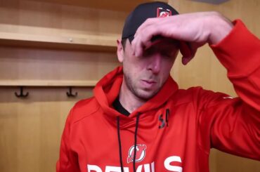 Allen, Hischier, L.Hughes, Keefe talk following a 3-2 win at Columbus