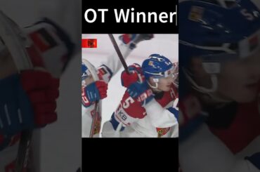 Through The Legs OT Winner For Czechia VS Finland - Jiricek