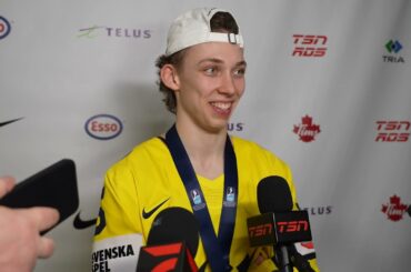 Jets Prospect Sascha Boumedienne Reacts To Scoring Winning Goal In Final At World Juniors