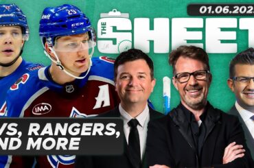 Avalanche, Rangers, Luke Hughes, and more ft. Conor McGahey & Greg Wyshynski | The Sheet