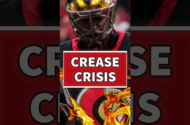 There's no mincing words. The Ottawa Senators have a goaltending crisis. 🚨 #gosensgo #nhl #nhlhockey