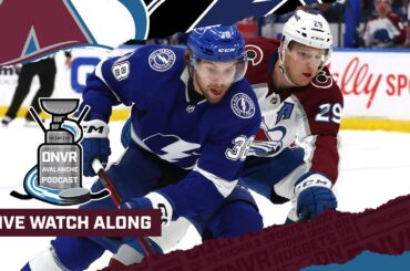 DNVR Avalanche Watchalong | Colorado Avalanche vs Tampa Bay Lightning