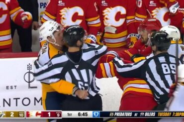 John Beecher frappe sournoisement Michael McCarron