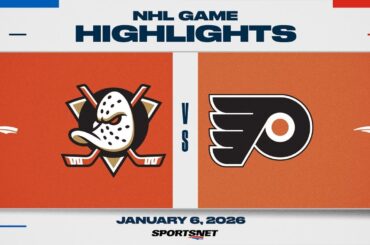 NHL Highlights | Ducks vs. Flyers - January 6, 2026