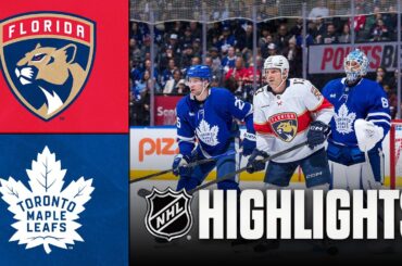 Panthers vs. Maple Leafs | NHL Highlights | January 06, 2026