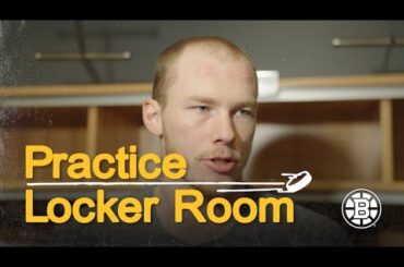 Geekie and Aspirot speak with the media after practice in BUF