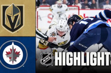 Golden Knights vs. Jets | NHL Highlights | January 06, 2026